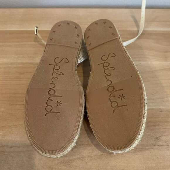 NEW Splendid Women's 7.5 M Jean Style Espadrille Flat Closed Toe Sandal Shoes - Picture 2 of 4